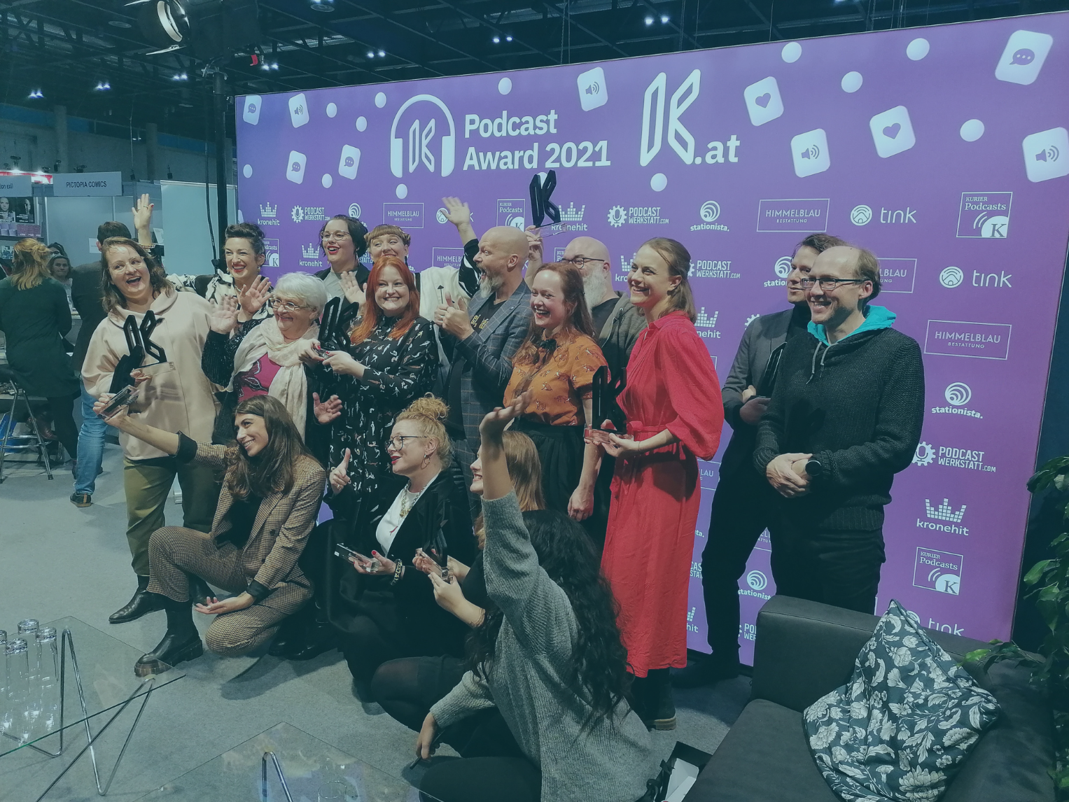 k at Podcast Award Podcastwerkstatt